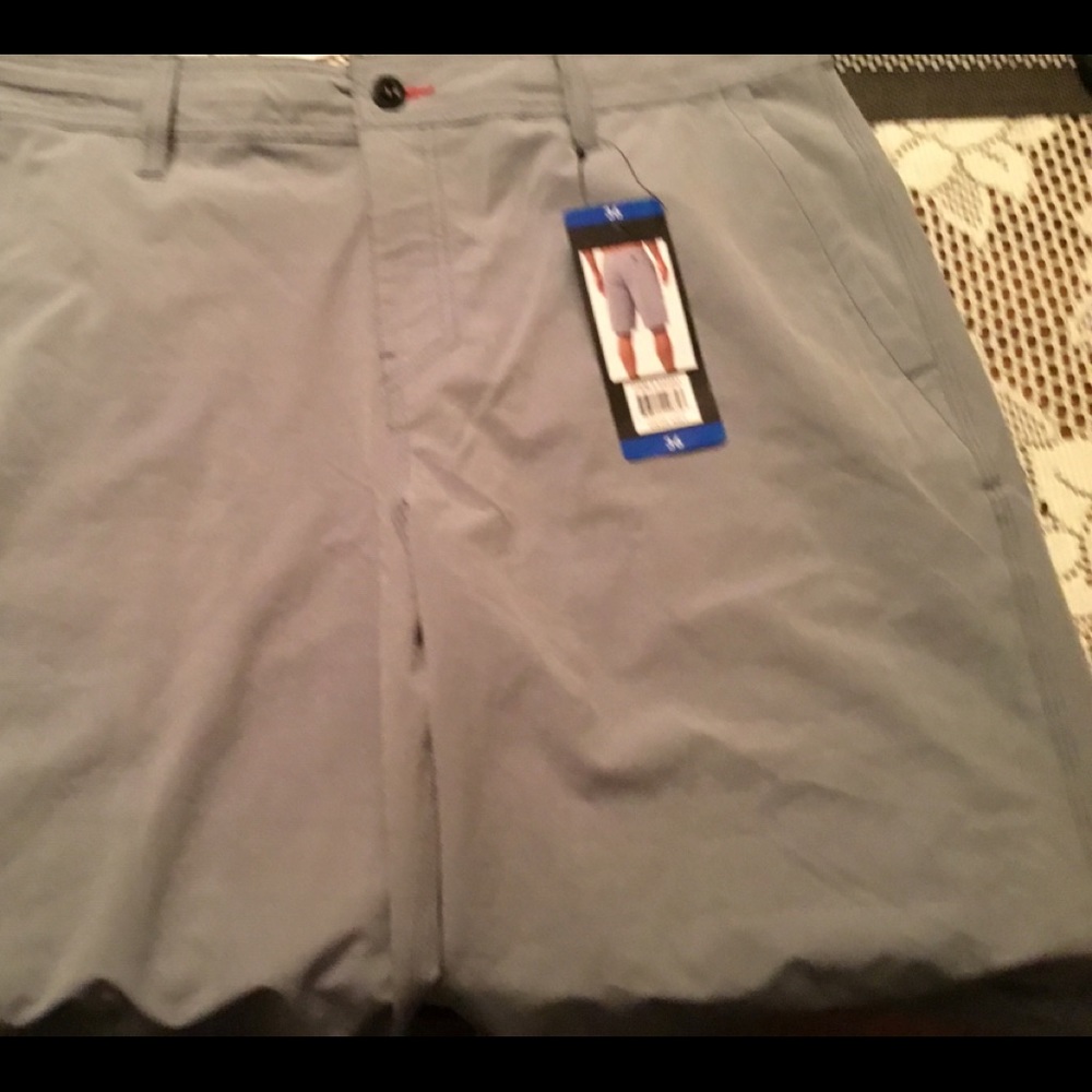 Men’s O’Neill hybrid board shorts gray, new